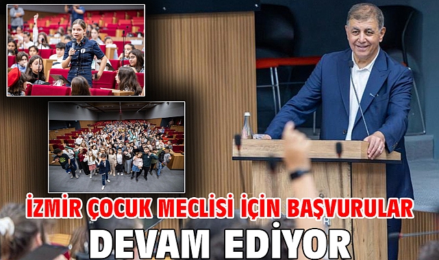 İzmir Çocuk Meclisi için başvurular devam ediyor