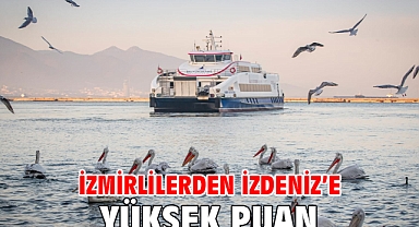 İzmirlilerden İZDENİZ’e yüksek puan