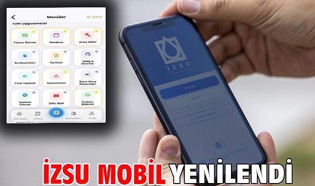 İZSU Mobil yenilendi