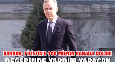 Kanada, Filistin'e 100 milyon Kanada doları değerinde yardım yapacak