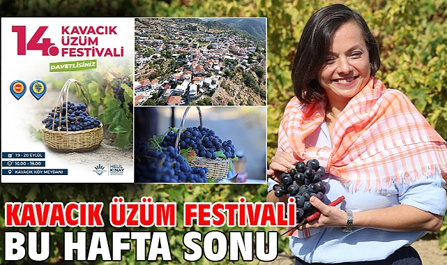 Kavacık Üzüm Festivali Bu Hafta Sonu