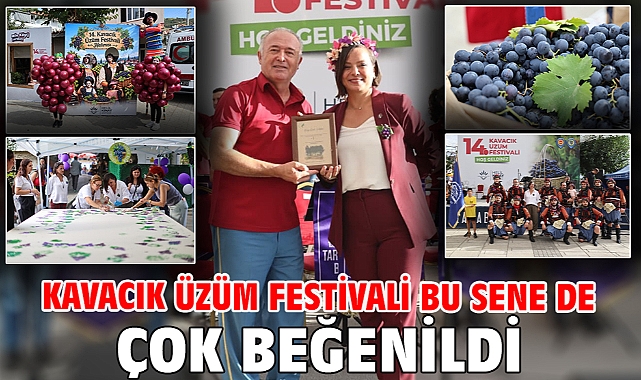 Kavacık Üzüm Festivali bu sene de çok beğenildi