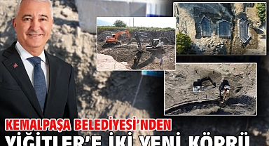 Kemalpaşa Belediyesi’nden Yiğitler’e İki Yeni Köprü