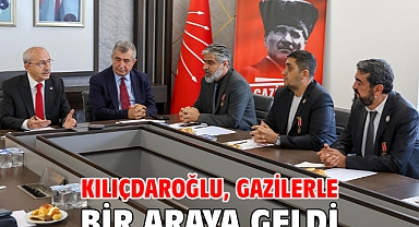 Kılıçdaroğlu, gazilerle bir araya geldi