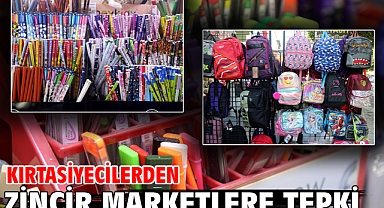 Kırtasiyecilerden zincir marketlere tepki