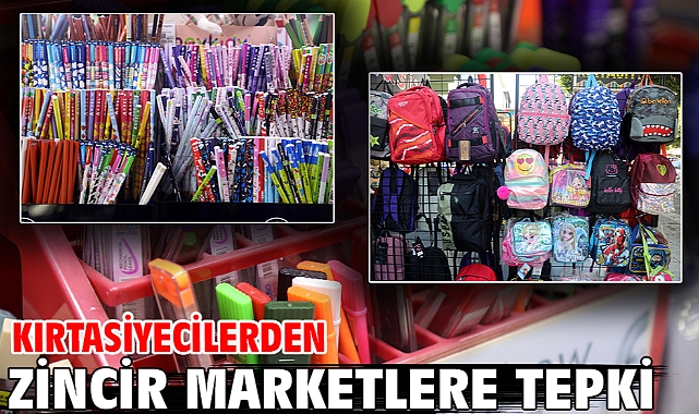 Kırtasiyecilerden zincir marketlere tepki