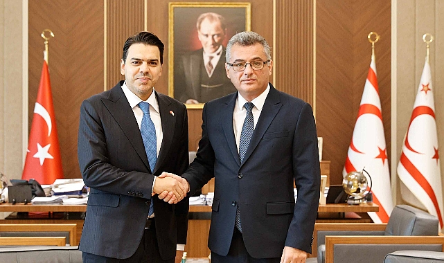 KKTC Cumhurbaşkanı Erhürman, TİKA Başkanı Eren'i kabul etti