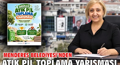 Menderes Belediyesi’nden Atık Pil Toplama Yarışması