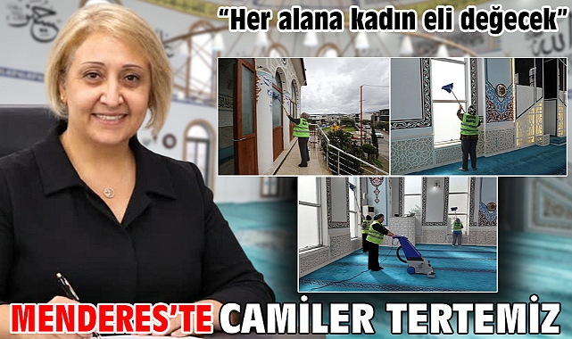 Menderes'te Camiler Tertemiz