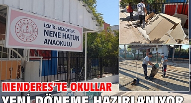 Menderes’te Okullar Yeni Döneme Hazırlanıyor