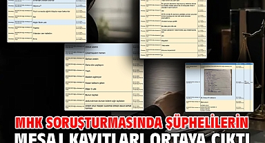 MHK soruşturmasında şüphelilerin mesaj kayıtları ortaya çıktı