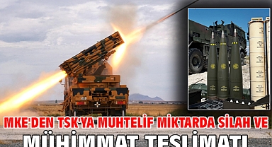 MKE'den TSK'ya muhtelif miktarda silah ve mühimmat teslimatı