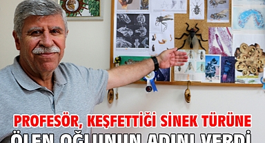 Profesör, keşfettiği sinek türüne ölen oğlunun adını verdi