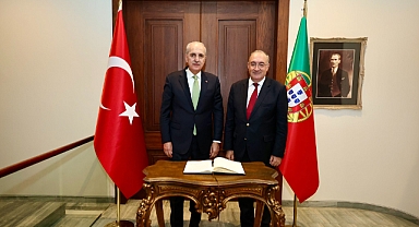 TBMM Başkanı Kurtulmuş, Lizbon Büyükelçiliği’ni ziyaret etti