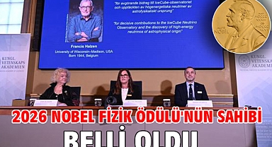 2026 Nobel Fizik Ödülü'nün sahibi belli oldu