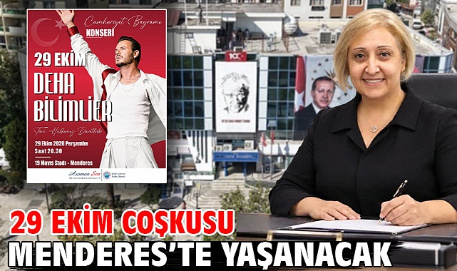 29 Ekim Coşkusu Menderes'te Yaşanacak