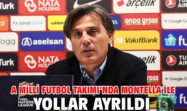 A Milli Futbol Takımı’nda Montella ile yollar ayrıldı