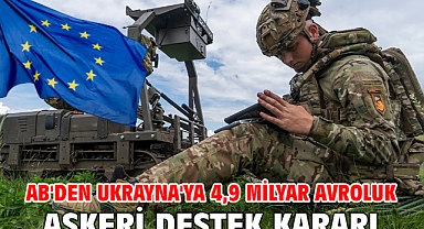 AB'den Ukrayna'ya 4,9 milyar avroluk askeri destek kararı
