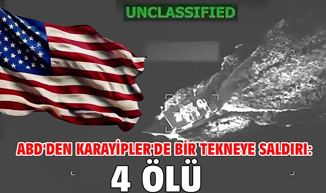 ABD'den Karayipler'de bir tekneye saldırı: 4 ölü