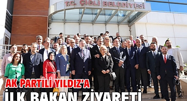 AK Partili Yıldız’a ilk Bakan ziyareti