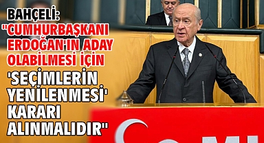 Bahçeli: