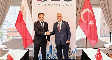 Bakan Bolat, Polonyalı mevkidaşı Domański ile bir araya geldi