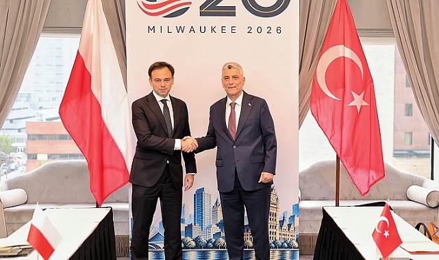 Bakan Bolat, Polonyalı mevkidaşı Domański ile bir araya geldi