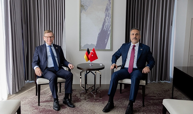 Bakan Fidan Atlanta'da Alman Mevkidaşı Wadephul ile görüştü