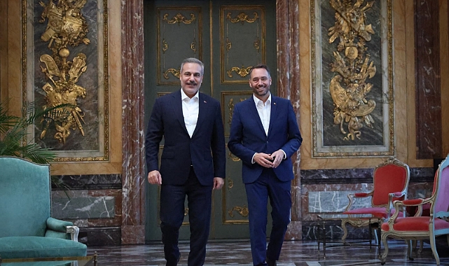 Bakan Fidan, Belçikalı mevkidaşı Prevot ile görüştü