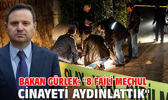 Bakan Gürlek: