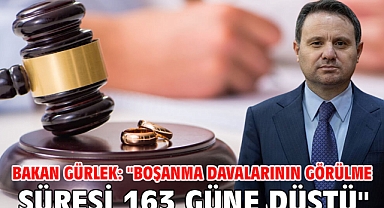 Bakan Gürlek: