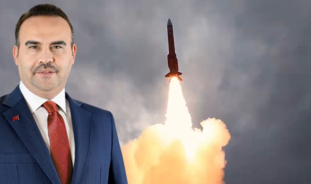 Bakan Kacır, SİPER-2'nin atış testi görüntülerini paylaştı