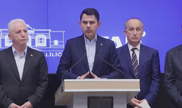 Bakan Kurum: İstanbul'da 3 bin 57 vatandaşımız kurtarıldı ve güvenli alanlara taşındı