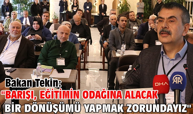Bakan Tekin: