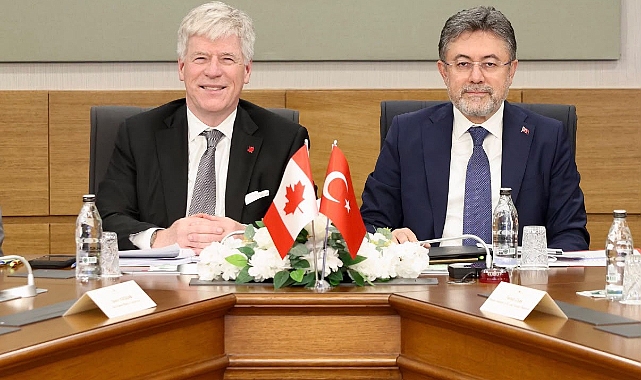 Bakan Yumaklı, Kanadalı Bakan Hodgson’u ağırladı