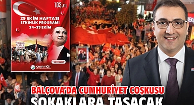 Balçova’da Cumhuriyet Coşkusu Sokaklara Taşacak