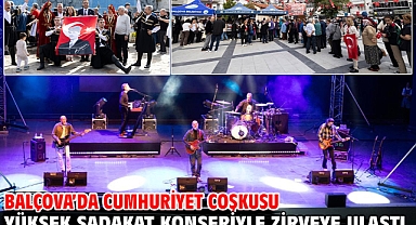 Balçova’da Cumhuriyet Coşkusu Yüksek Sadakat Konseriyle Zirveye Ulaştı