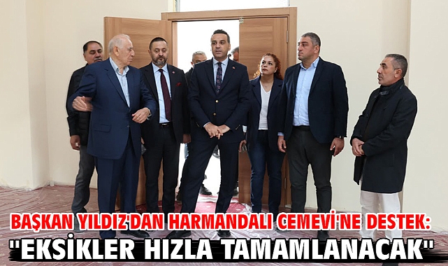 Başkan Yıldız'dan Harmandalı Cemevi'ne Destek: