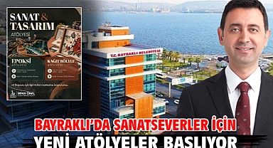 Bayraklı’da Sanatseverler İçin Yeni Atölyeler Başlıyor
