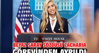 Beyaz Saray Sözcüsü Zacharia görevinden ayrıldı