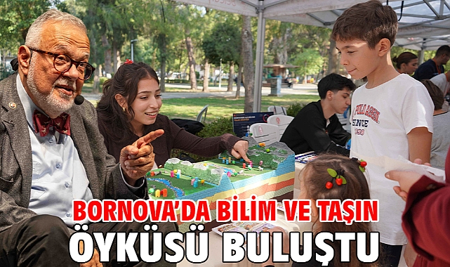 Bornova’da bilim ve taşın öyküsü buluştu