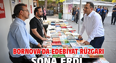 Bornova’da edebiyat rüzgarı sona erdi