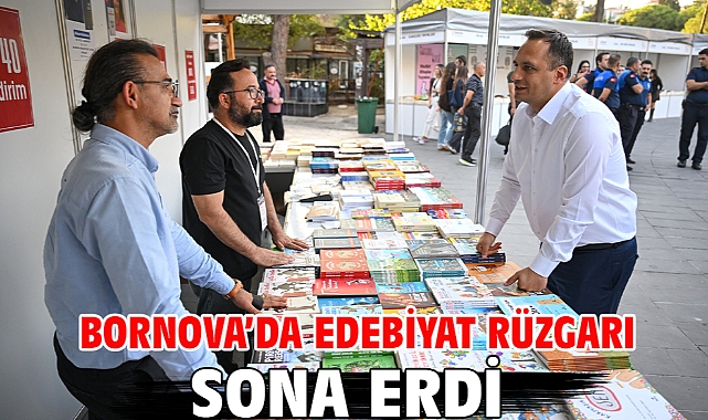 Bornova’da edebiyat rüzgarı sona erdi