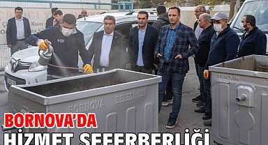 Bornova’da hizmet seferberliği