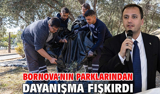 Bornova'nın parklarından dayanışma fışkırdı