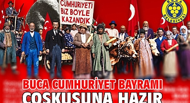 Buca Cumhuriyet Bayramı coşkusuna hazır