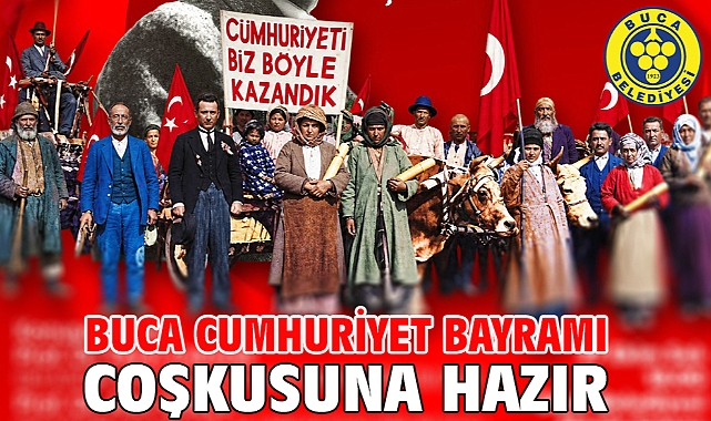 Buca Cumhuriyet Bayramı coşkusuna hazır