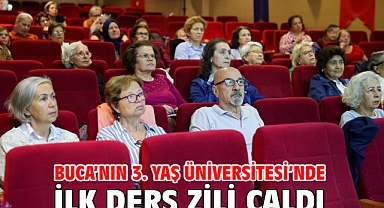 Buca'nın 3. Yaş Üniversitesi'nde ilk ders zili çaldı
