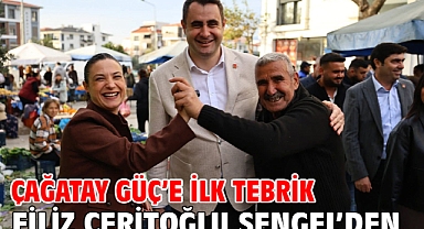 Çağatay Güç’e İlk Tebrik Filiz Ceritoğlu Sengel’den