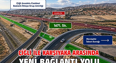 Çiğli ile Karşıyaka arasında yeni bağlantı yolu